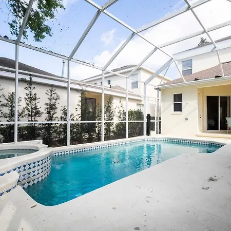 Stunning 5Bd Single Family Home With Pool Close To Disney 7420